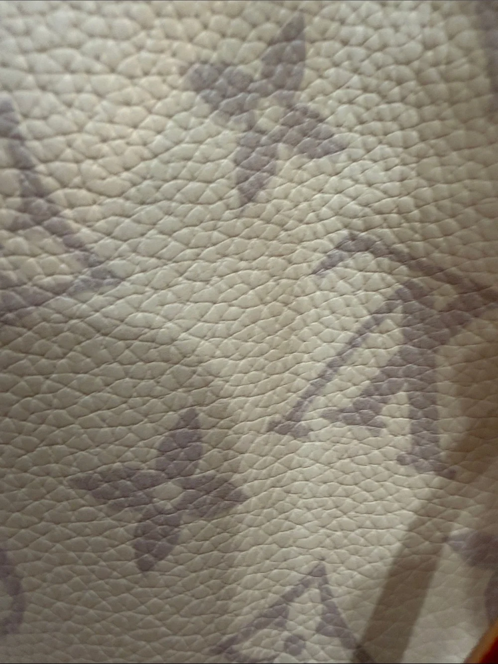 Luxury Beige Monogram Satchel Handbag